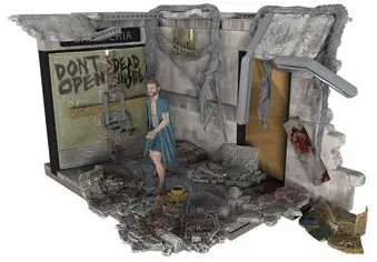 McFarlane Toys Construction Sets, The Walking Dead TV Hospital Doors, Play Set