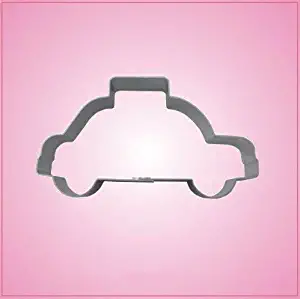 Taxi Cookie Cutter 2-3/4 inches by 4-1/2 inches