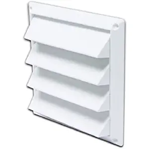 BROAN-NUTONE 604W 4" Air Intake Vent,White