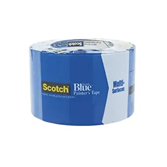 3M ScotchBlue 2090 Painters Masking Tape, 60 yds Length x 3" Width (Pack of 12)