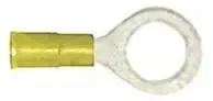 3M Scotchlok Vinyl Insulated Ring Tongue Terminal 1/2" Inside Diameter 12-10 Gauge (Yellow)