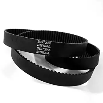 BESTORQ 345-3M-9 3M Timing Belt, Rubber, 345 mm Outside Circumference, 9 mm Width, 3 mm Pitch, 115 Teeth