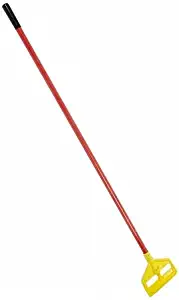 Rubbermaid Commercial 640-H146-R Invader Wet Mop Handle Fiberglass Plastic Head Red