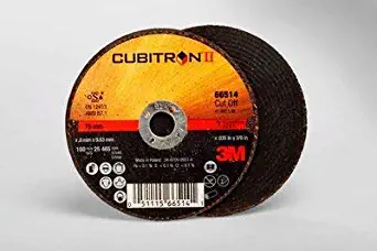 50-Pk 3M 66531 Cubitron Ii Cut-Off Wheel T27 4-1/2 Inch X .045 Inch X 7/8 Inch Wheel // 7100024953