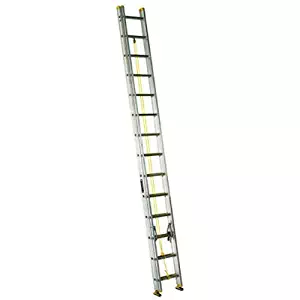Louisville Ladder AE3228 Aluminum Extension Ladder 250-Pound Capacity, 28-Feet