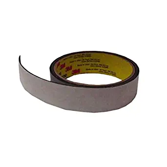 3M 4726 Black Single Sided Foam Tape - 1/2 in Width x 1/16 in Thick - 06477 [PRICE is per ROLL]