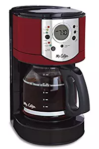 Mr. Coffee BVMC-CJX36-AM no 12-Cup Programmable Coffee Brewer with Brew Strength Selector, CJX36, reg Red