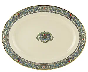 Lenox Autumn 13-Inch Gold-Banded Fine China Platter