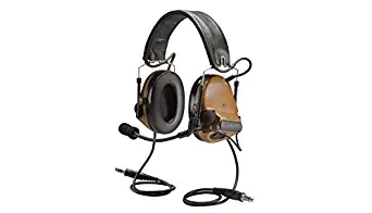 3M PELTOR COMTAC III ACH Tactical Communication Headset MT17H682FB-19 CY, Headband