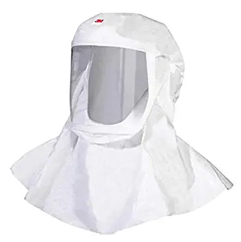 3M Medium/Large White S-Series Hood With Integrated Head Suspension