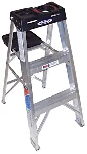 Werner, 373, 3' Aluminum 300 Lb. Stepladder, Type Ia