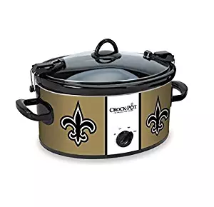 Official NFL Crock-pot Cook & Carry 6 Quart Slow Cooker - (New Orleans Saints)