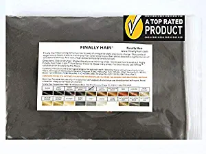 Finally Hair Fibers Refill Bag - 56 Grams of Premium Hair Loss Concealer in a Refill Bag (Medium Brown)