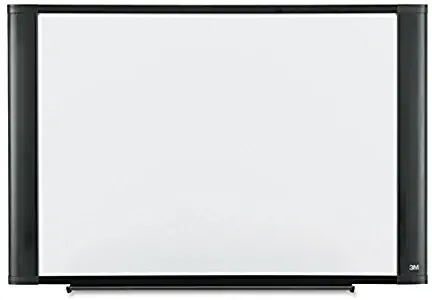3M M4836G Melamine Dry Erase Board, 48 x 36, Graphite Frame