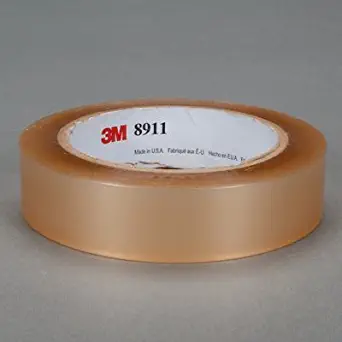 3M 8911 Clear Masking/Painter's Tape - 1 in Width - 92757 [PRICE is per CASE]