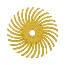 Radial Disc, Yellow, 3/4 Inch, 80g, Pack of 12 | BRS-580.30