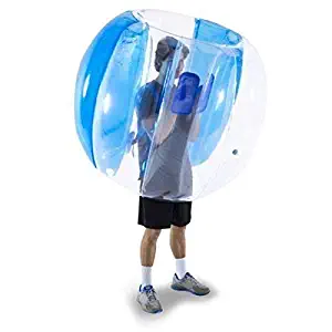 HW Bumper Ball 4’Zorb Balls Inflatable Bubble Soccer Ball for Adults and Kids (Only 1 Blue)