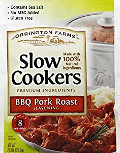 Orrington Farms BBQ Pork Roast Slow Cooker Seasoning, 2.5 Ounce - 12 per case.