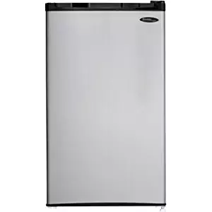 Danby Designer 3.2 cu ft Compact Refrigerator, Spotless /color: Silver/ Model:DCR032C1BSLDD by Supernon