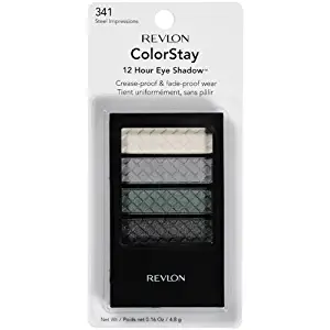 Revlon Colorstay 12 Hour Eye Shadow, Quad Steel Impressions, 0.16 Ounce