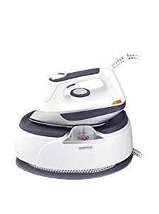 Daewoo DSG-9550 2000W 0.6L Steam Station with Iron, 220 Volts (Not for USA - European Cord)