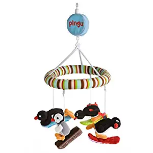 Rätt Start Pingu Design Musical Bed Mobile Baby Toy