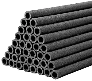 2" x 6 ft. Polyethylene Pipe Insulation, 1/2" Wall