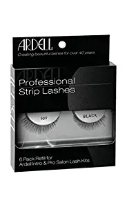 Ardell Natural Lashes, 109 Black, 6 Count