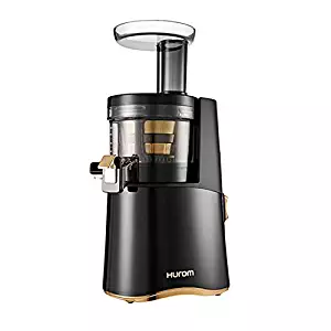 New HUROM ALPHA Juicer H-AA-BBF17 Black Gold Premium Fresh Juice Extractor 220V