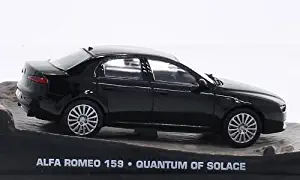 Alfa Romeo 159, black, James Bond 007, Model Car, Ready-made, SpecialC.-007 1:43