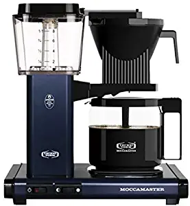 Technivorm Moccamaster 53954 KBG Coffee Brewer, 40 oz, Midnight Blue