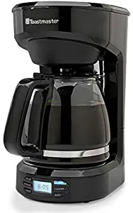 Toastmaster TM-121CM 12 Cup Digital Coffeemaker, Black