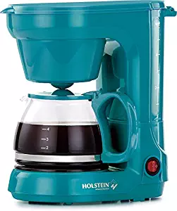 Holstein Housewares HH-0914701E 5-Cup Coffee Maker - Teal