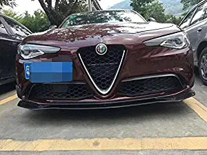 Carbon Fiber For Alfa Romeo 2017 Giulia Quadrifoglio Front Bumper Bottom Lip