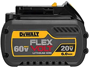 Dewalt DCB606 20/60V MAX FLEXVOLT 6.0 Ah Lithium Ion Battery 1 Pack