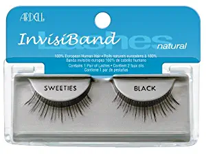 Ardell Invisiband Lashes, Sweeties Black, 1 Pair