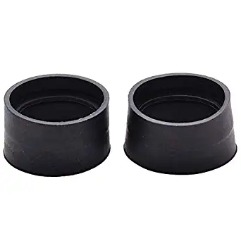 2pcs Soft Rubber Eyepiece Eye Shield 29-30mm Eye Guards Cups for Binocular Microscope