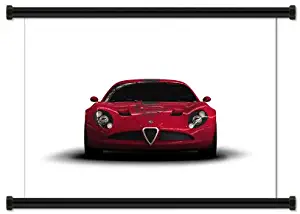 Alfa Romeo TZ3 Corsa Fabric Wall Scroll Poster (32" X 24") Inches