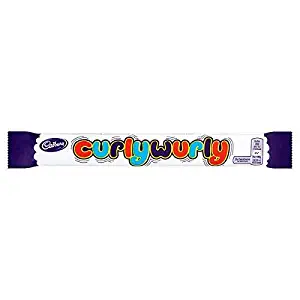 Cadbury Curly Wurly Chocolate Bar 48 x 26g Bars (Bulk Buy)