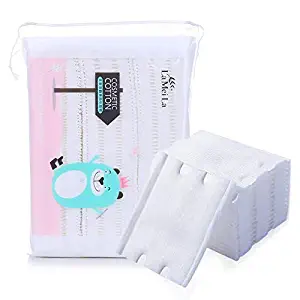 200Pcs Cotton Pads Makeup Remover Pads| Lint Free Thick Facial Cotton Pad Square Cleansing Cotton Organic Makeup Pads| For Facial eye nail polish makeup Cleaning And Daily Skin Care