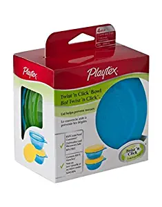 Playtex Snack Bowls with Twist N Click, 2-Count