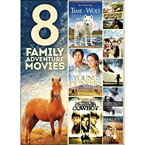 8 Family Adventure Movies on 2 DVDs