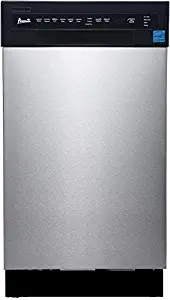 Avanti 18" Built-in Dishwasher SS Panel