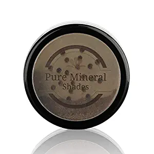 Root Concealer Touch Up Powder | All-Natural Crushed Minerals With Brush | Fast and Easy Total Gray Hair Cover up For Black | Brown | Auburn and Blonde Hair .32 ounce (Dark Brown)