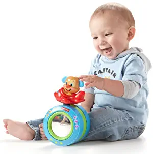 Fisher-Price Laugh & Learn Puppy's Crawl-Along Ball