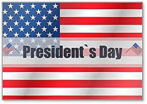 Happy Presidents Day Illustration Fridge Magnet