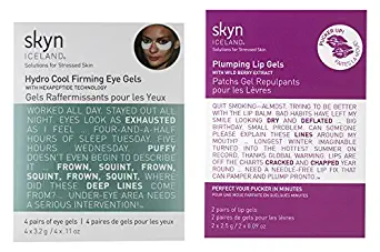 skyn ICELAND Hydro Cool Firming Eye Gels Plus Plumping Lip Gels Set