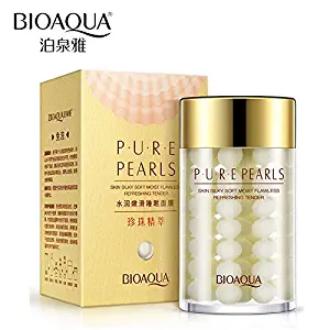 BIOAQUA Face Cream Pure Silk Pearl Essence Hyaluronic Acid Balance Water Oil Moisturizing 60g