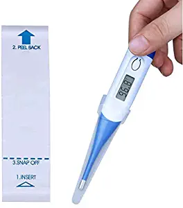 100Pcs Thermometer Probe Covers - Digital Thermometer Covers Electric Thermometers Probe Sleeves Disposable