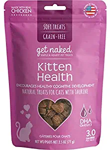 Get Naked 1 Pouch Kitten Health Soft Treats, 2.5 oz